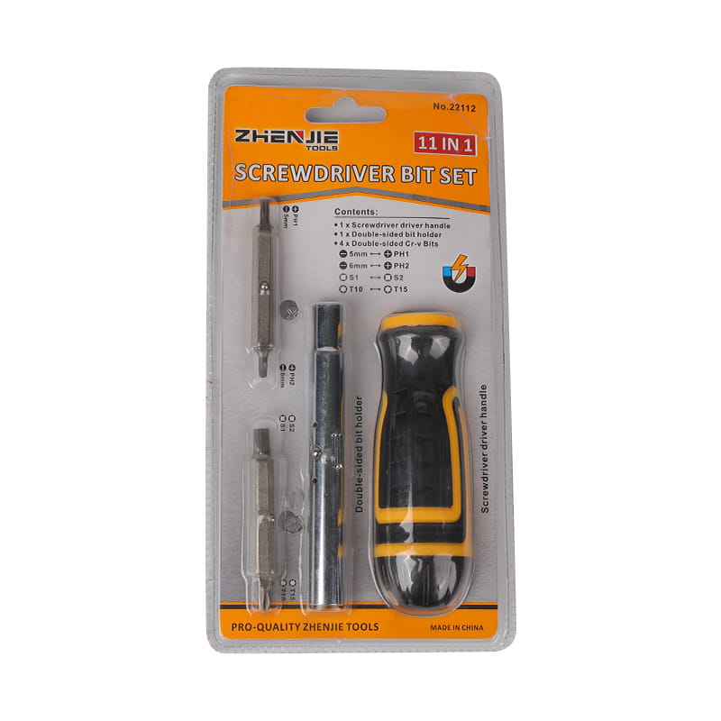 11in1家庭用ドライバービットセット